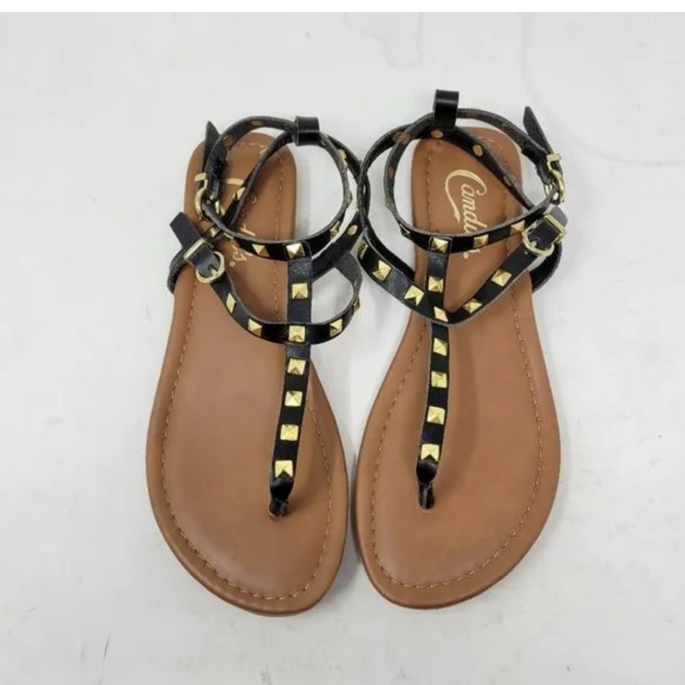 Candie's ankle strappy studded sandals